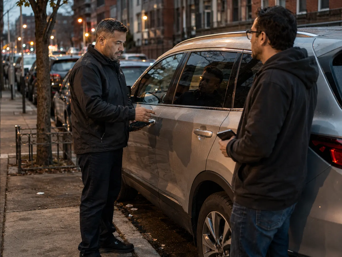 Authorized mobile vehicle access assessment in Queens